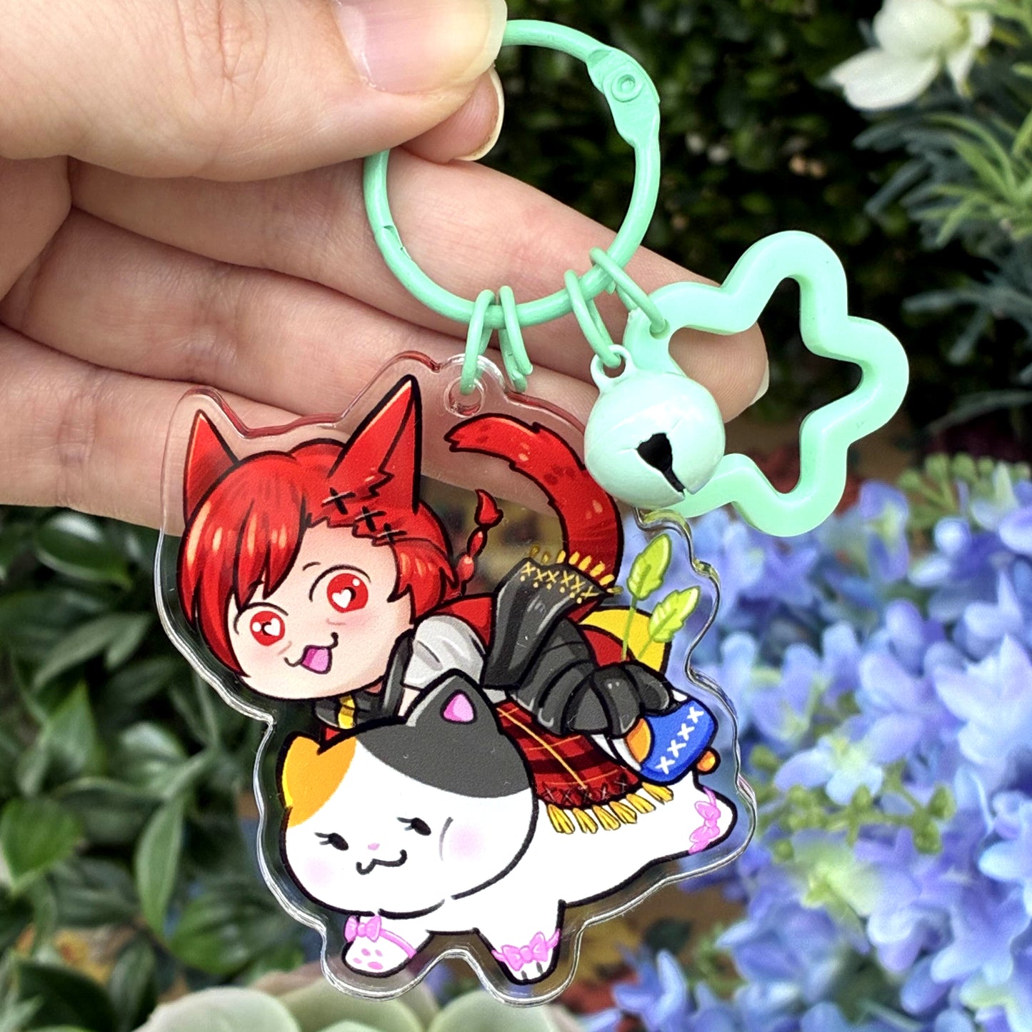Catboys on Fat Cats Acrylic Charms!