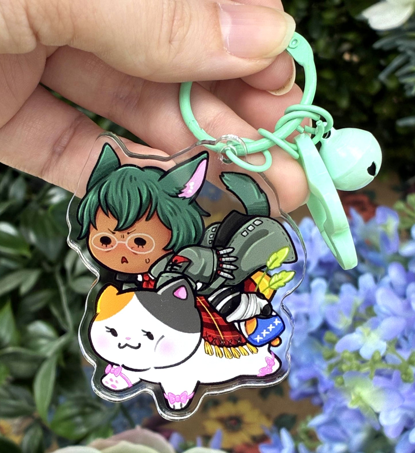 Catboys on Fat Cats Acrylic Charms!
