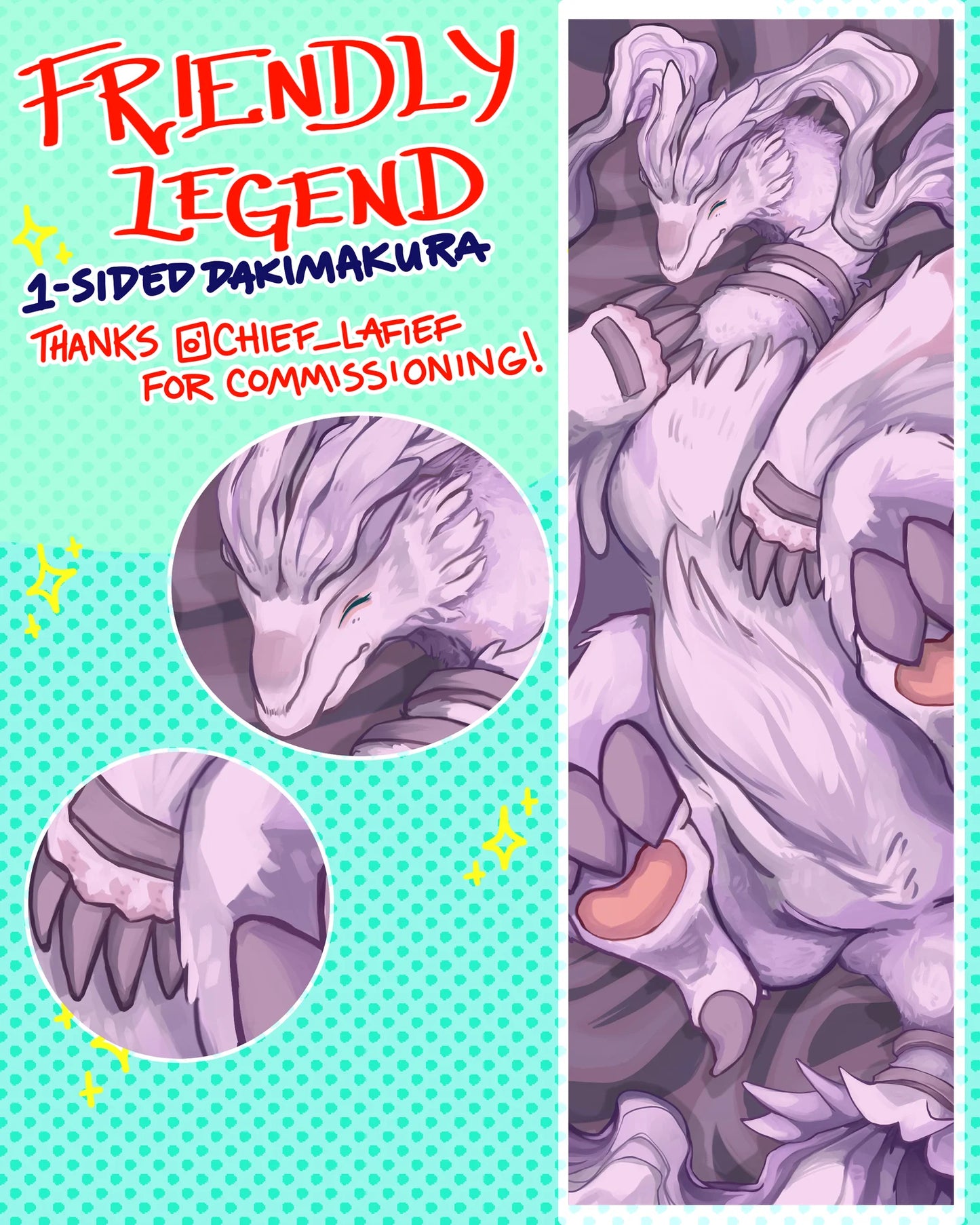 Friendly Legend Dakimakura!