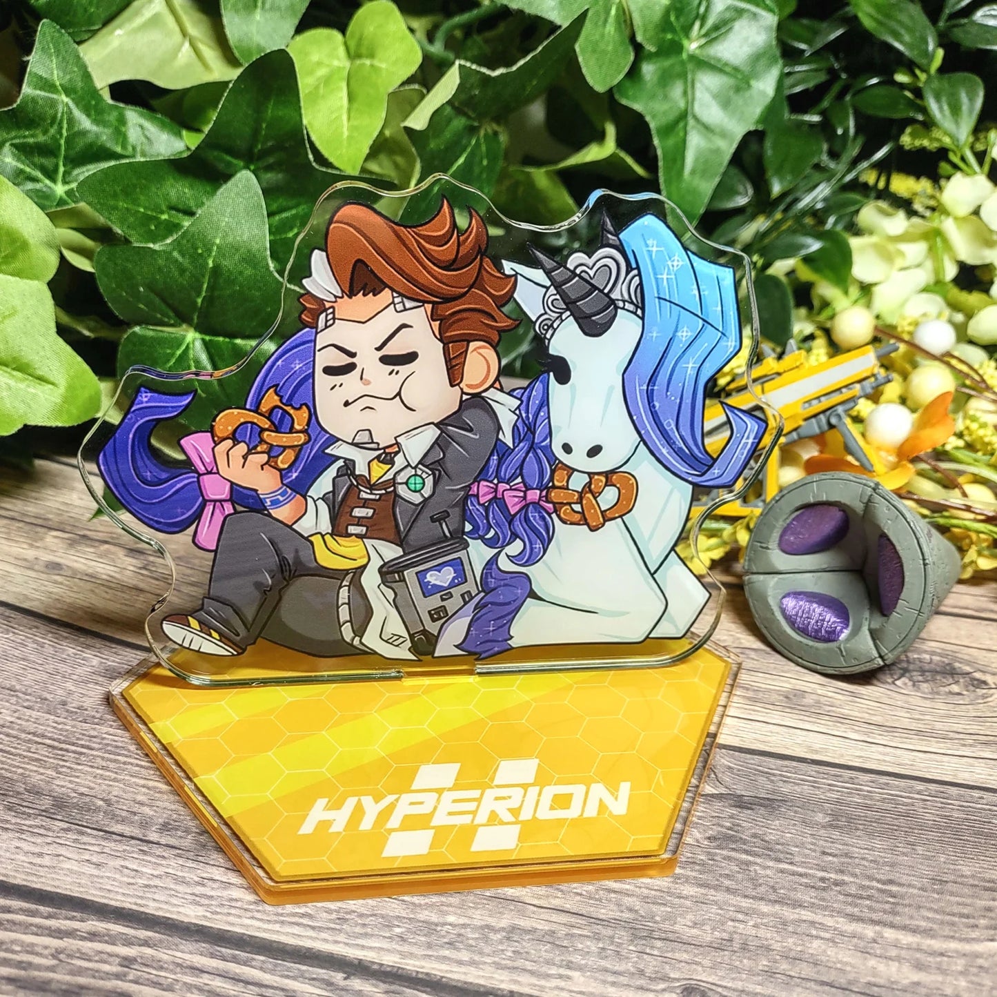 Handsome Jack & ButtStallion Acrylic Standee!