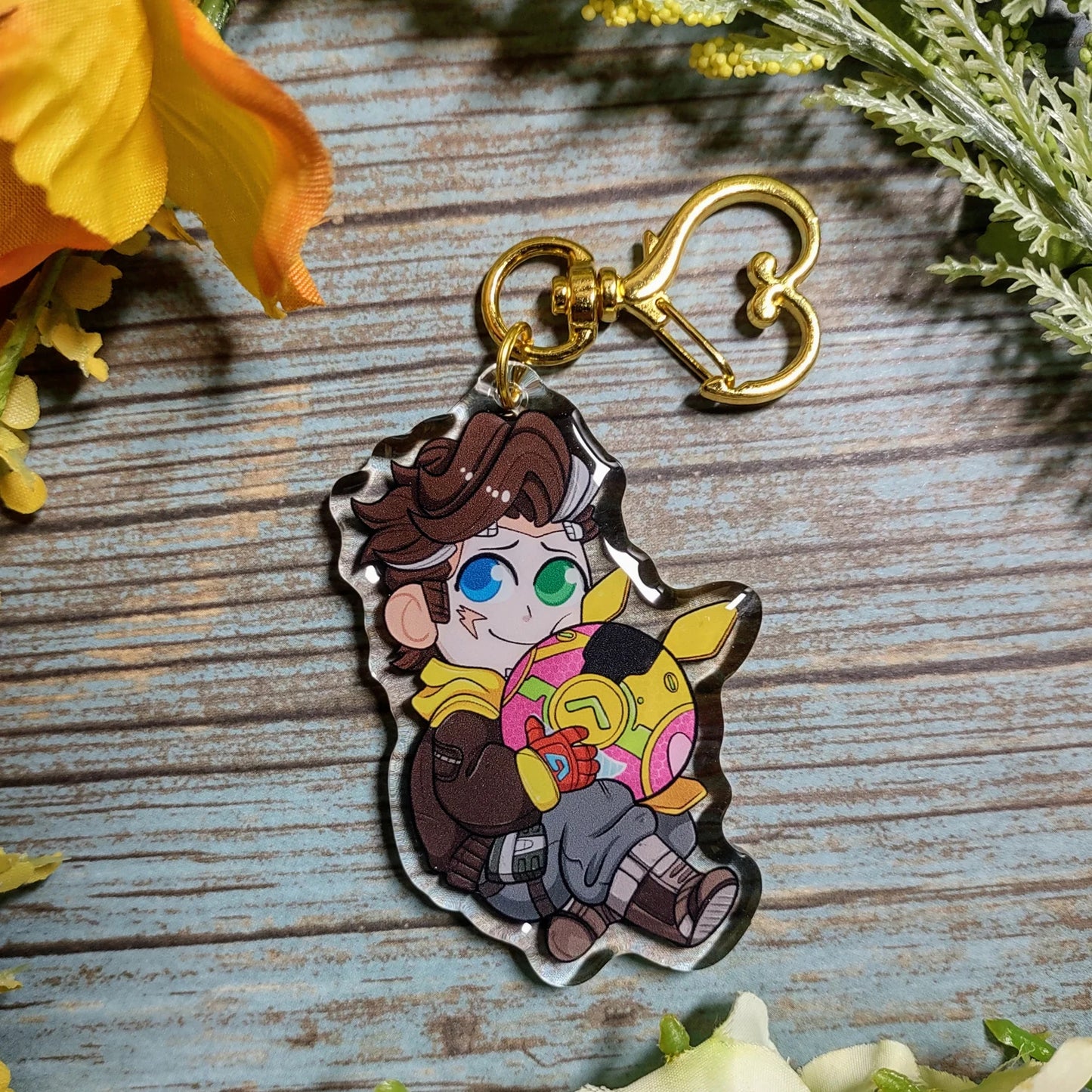 Tim & Rhysball 2.5" Epoxy Charm