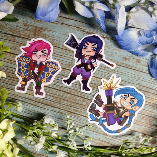 League of Magic Girls Stickers!
