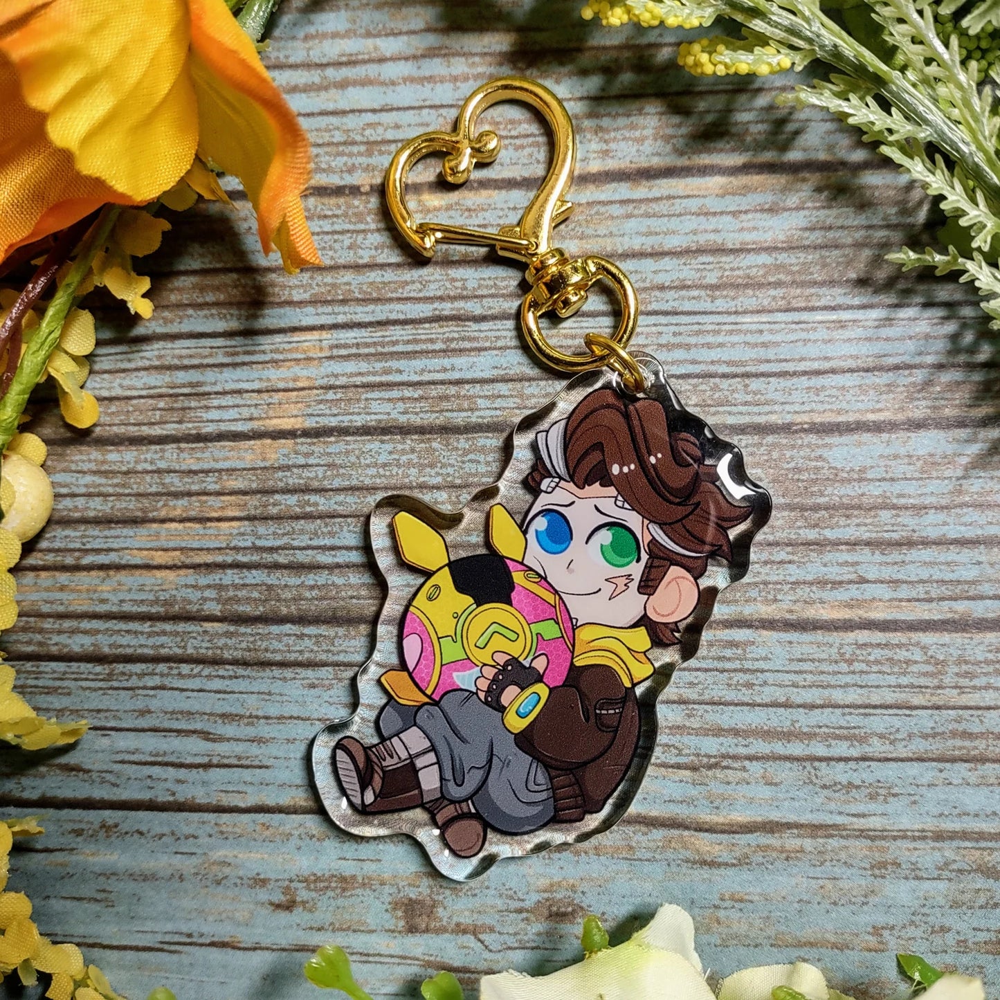 Tim & Rhysball 2.5" Epoxy Charm