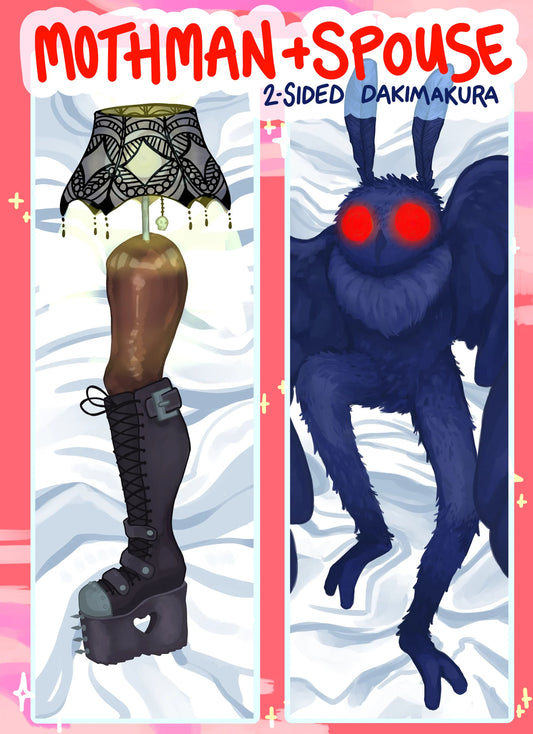 Mothman + Spouse Dakimakura!
