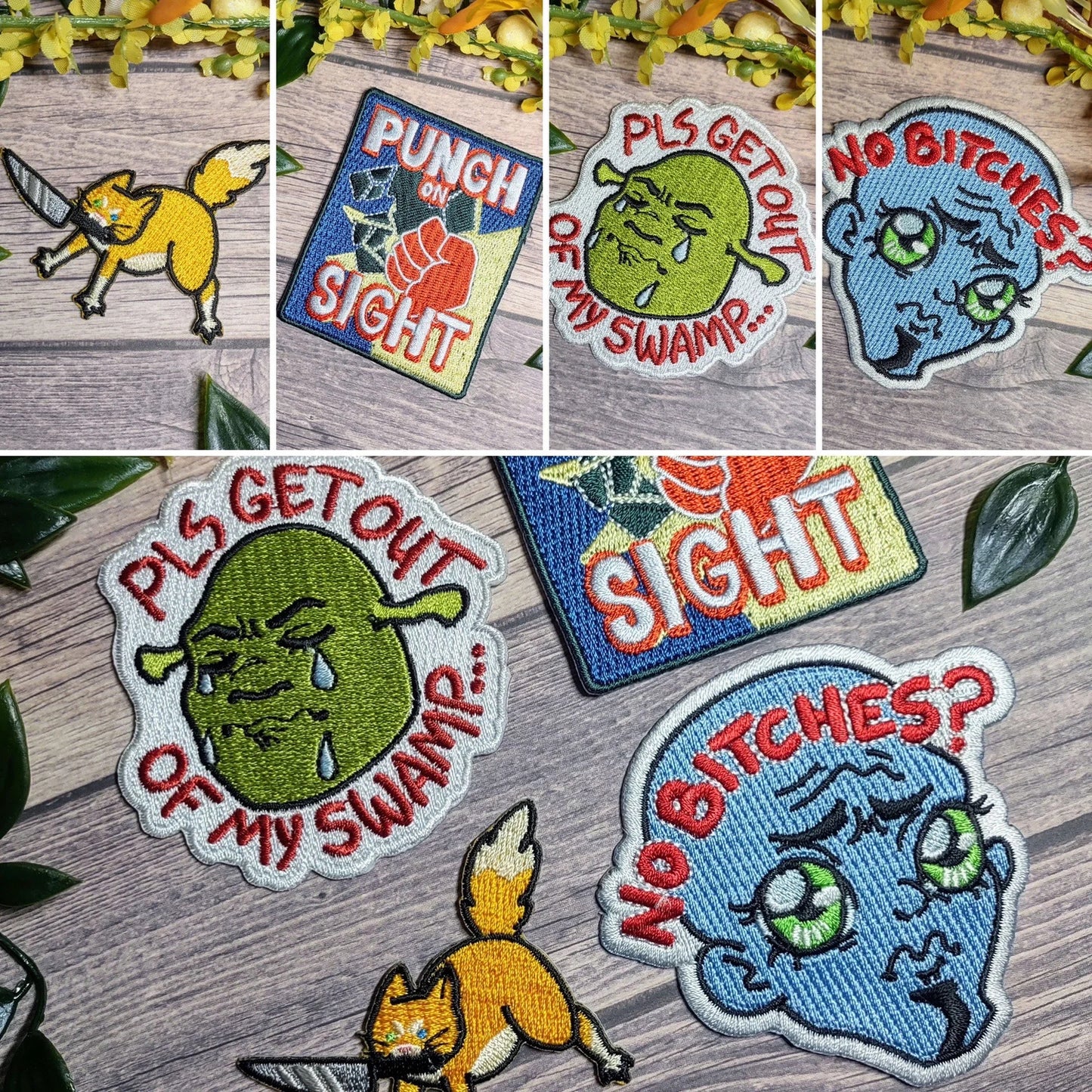 Iron-On Patches!