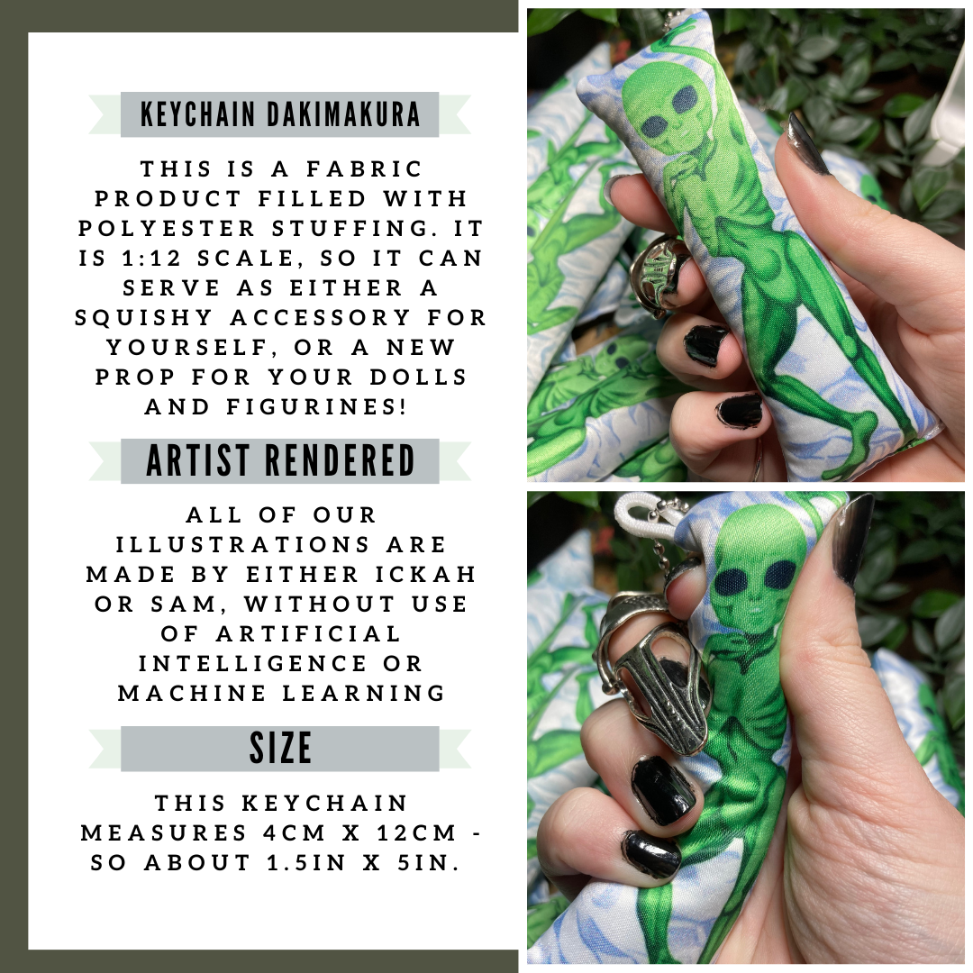 Alien Daki Keychain!