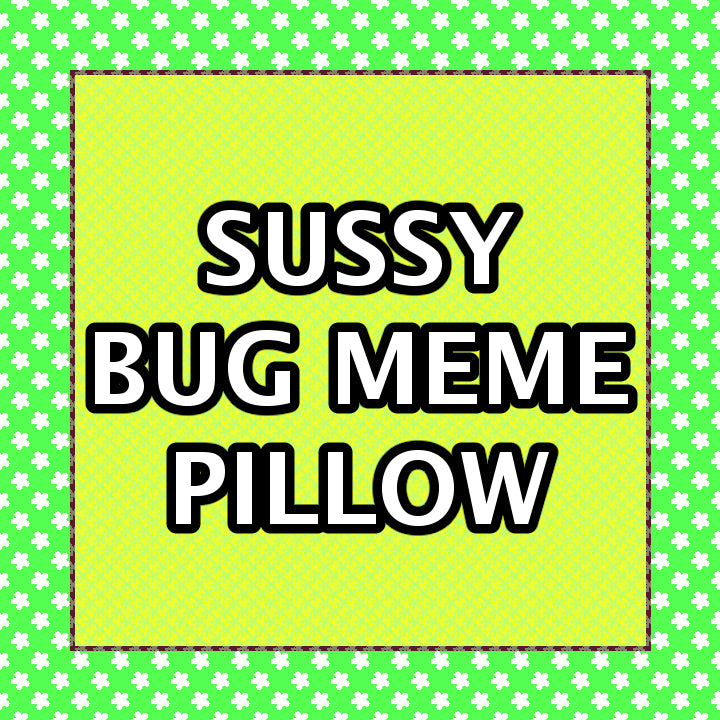 Extremely Mysterious Insect Pillow (CLEARANCE)