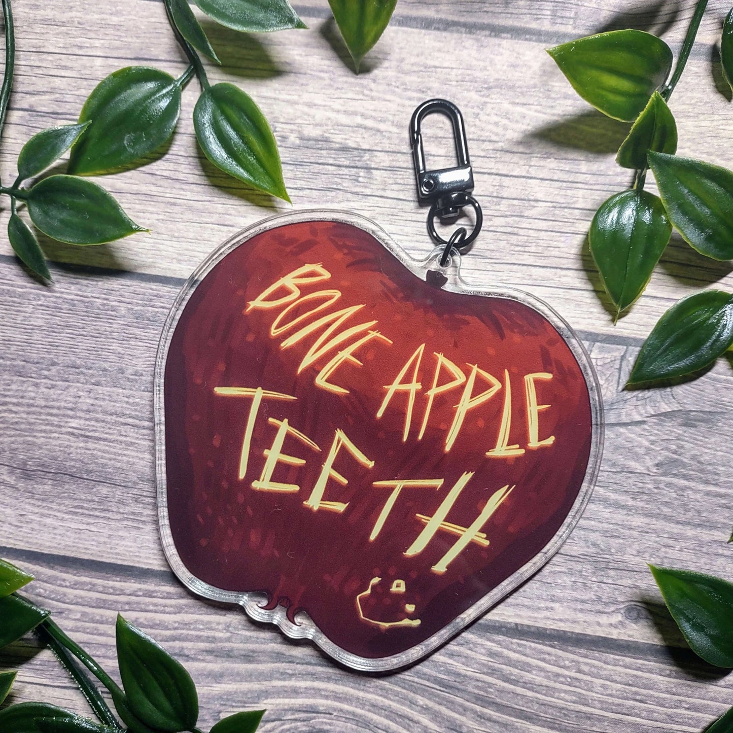 "Bone Apple Teeth" Shaker Charm!
