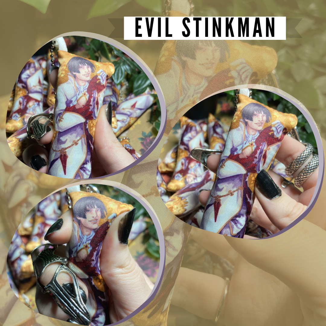 Unhinged & Depressed Nihilist Daki Keychain!