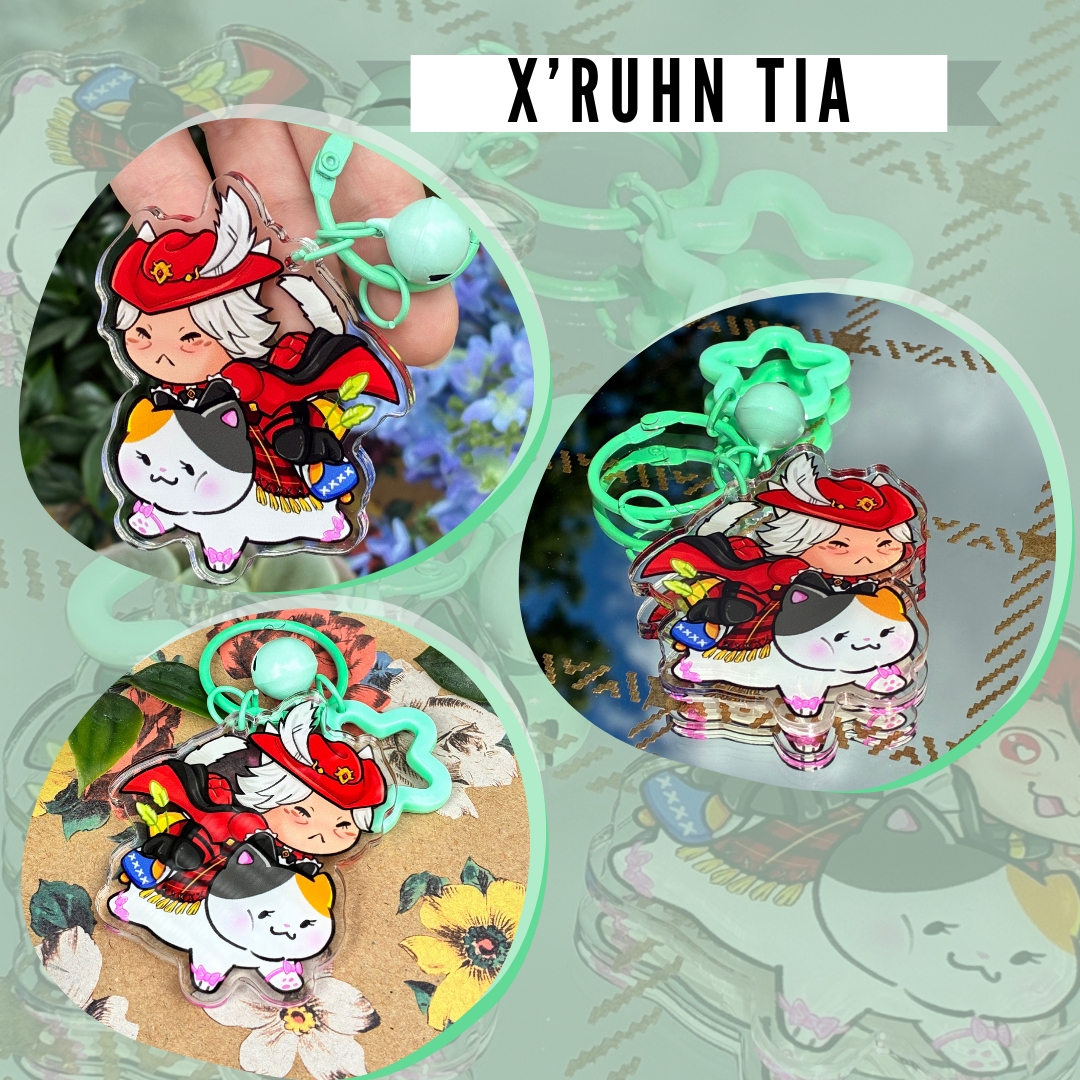 Catboys on Fat Cats Acrylic Charms!