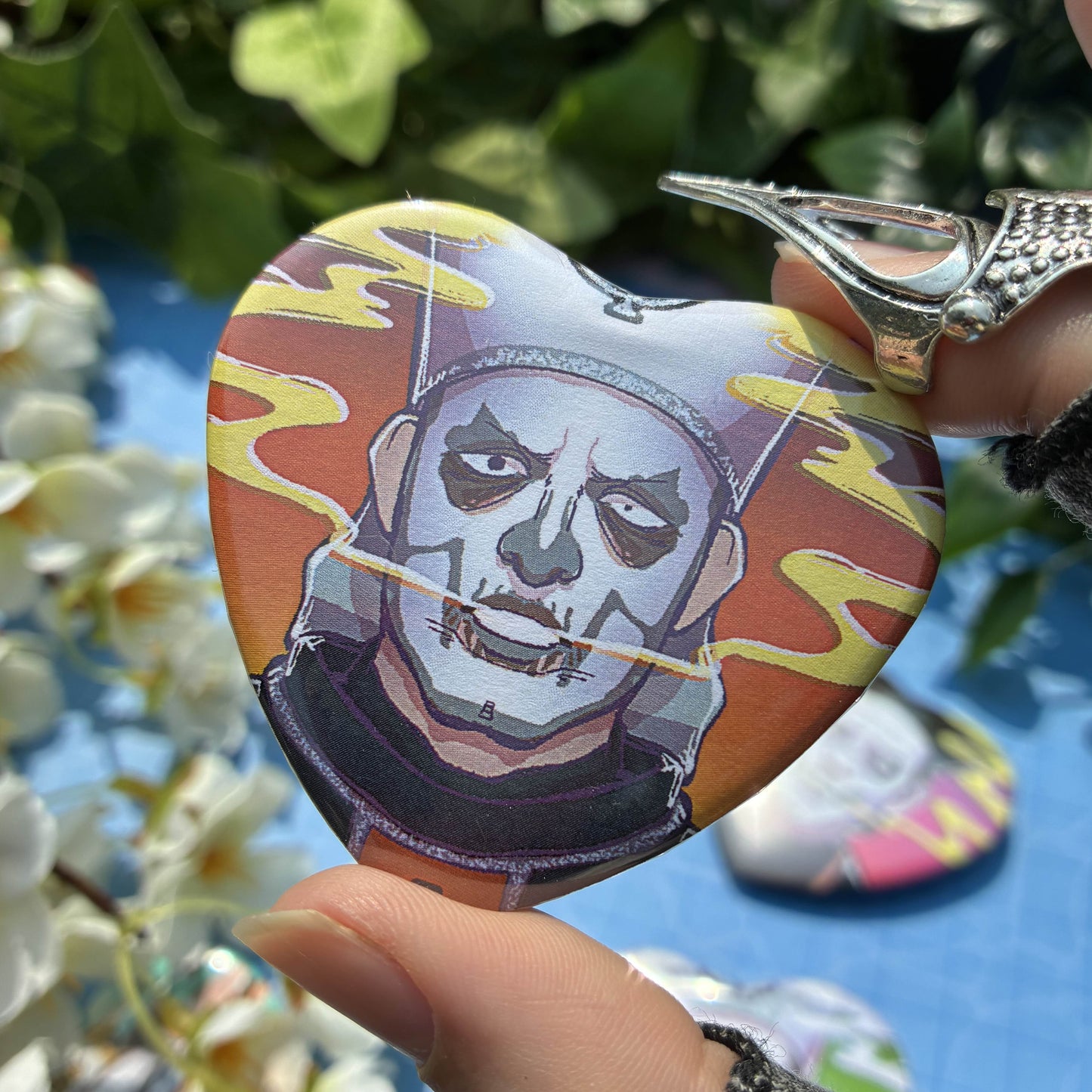 Papa Heart Buttons!