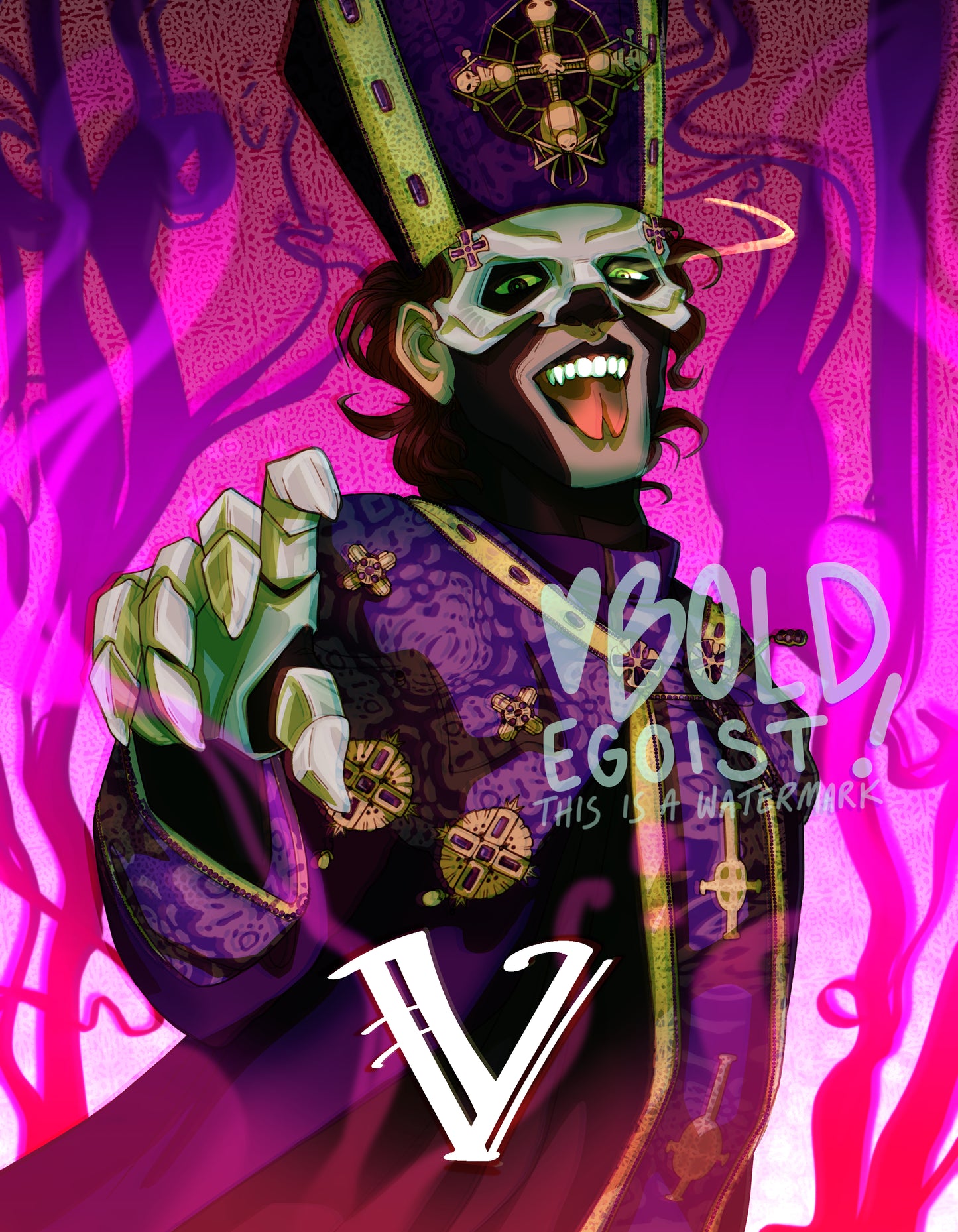 Father V Print!