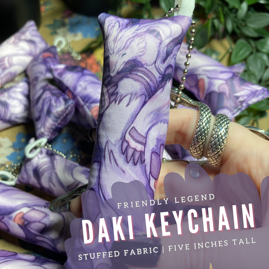 Friendly Legend Daki Keychain!