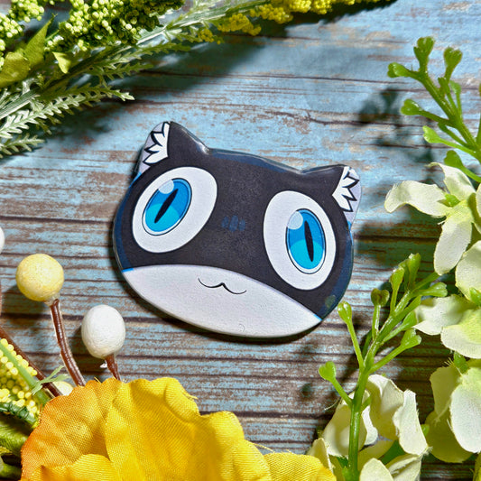 Morgana Cat-shaped button!