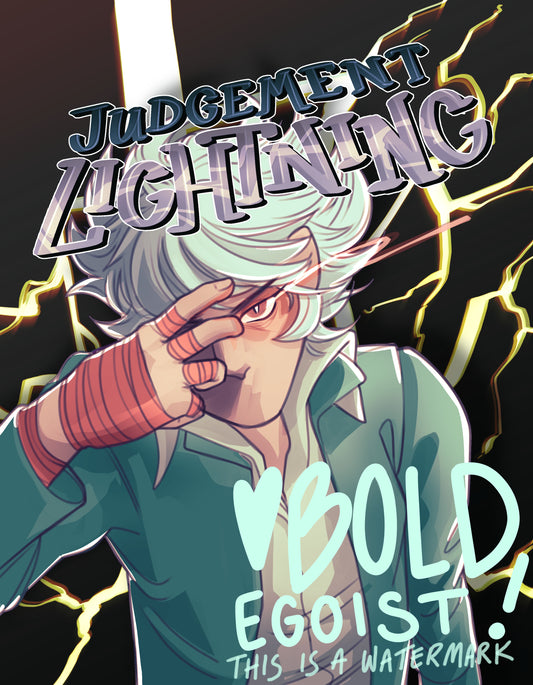 Judgement Lightning! Print!