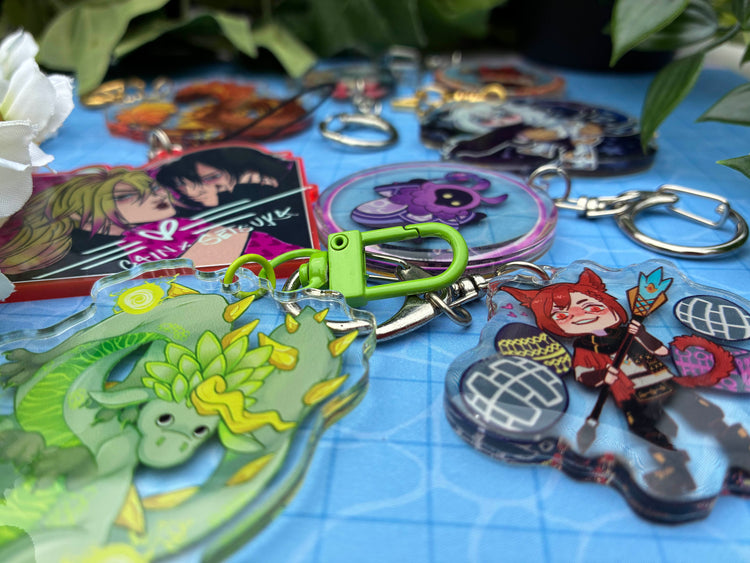 Clearance Acrylic Charms!