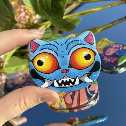 Your Idol Hunters Cat Buttons!