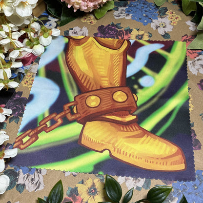 Illicitus, The Prohibited Guy Microfiber Cloth!