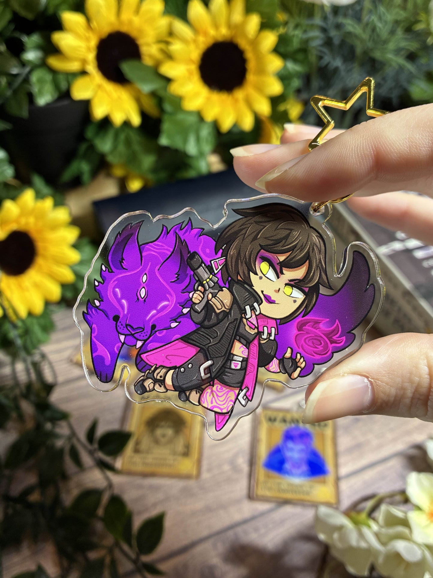 Edgylands Four Hunters Acrylic Charms!