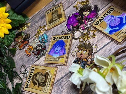 Edgylands Four Hunters Acrylic Charms!