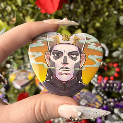 Cursed Clergy Heart Buttons!