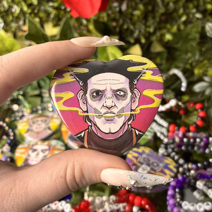 Cursed Clergy Heart Buttons!