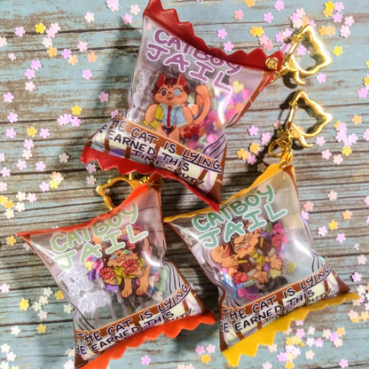 Catboy Jail Candy Bag Charms!