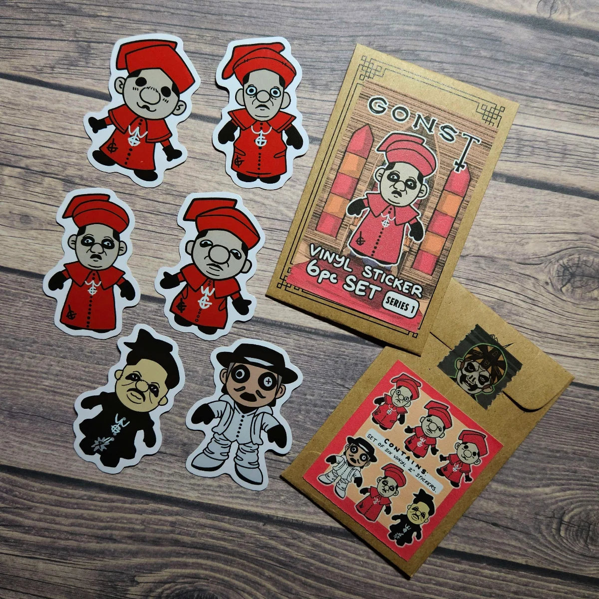 GONST Vinyl Sticker Set! [Series 1]