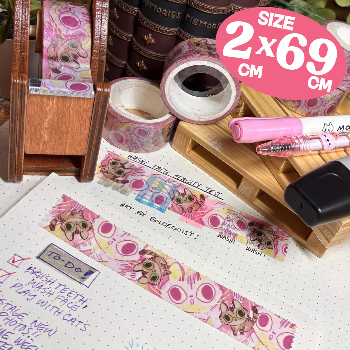 No Thoughts Ultima Washi Tape!