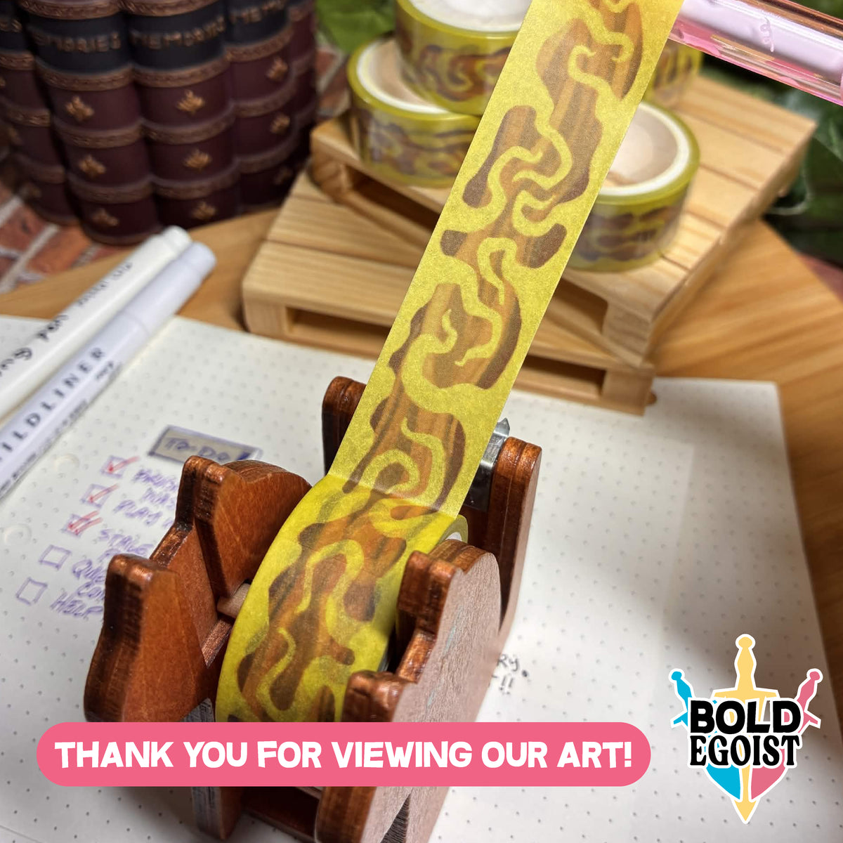 King in Yellow Washi Tape!