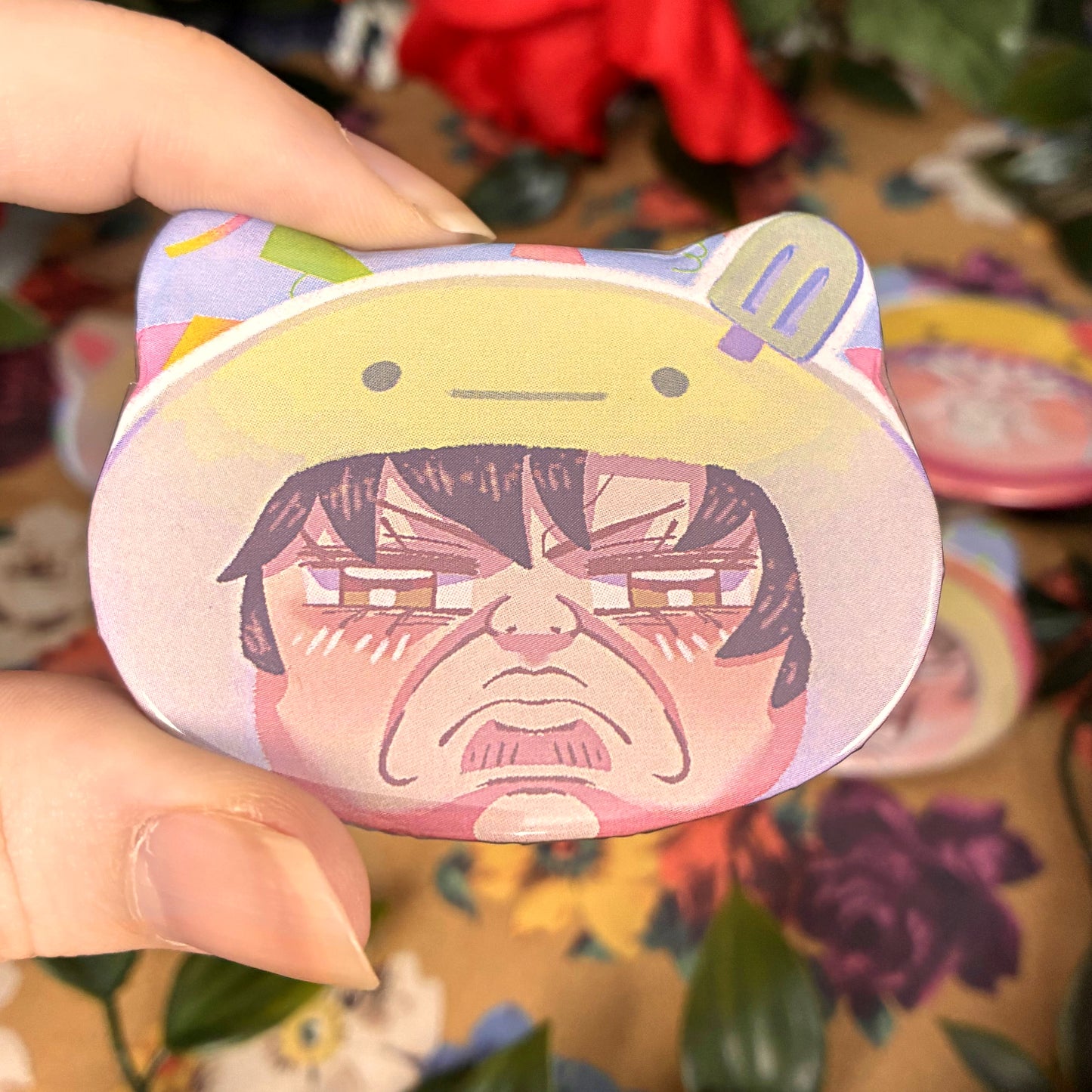 Deep & Spacey Loverboys "Pretty Boys" Cat Shaped Buttons!