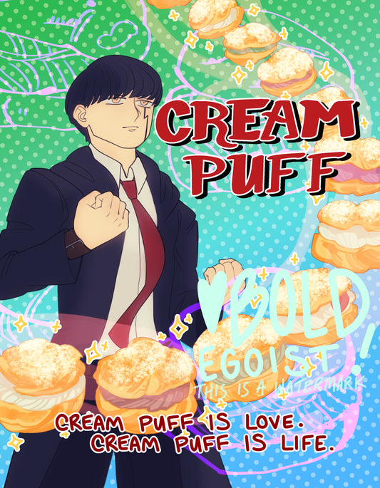 Cream Puff Print!