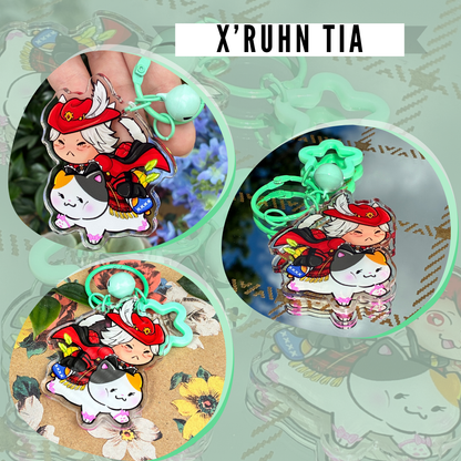 Catboys on Fat Cats Acrylic Charms!