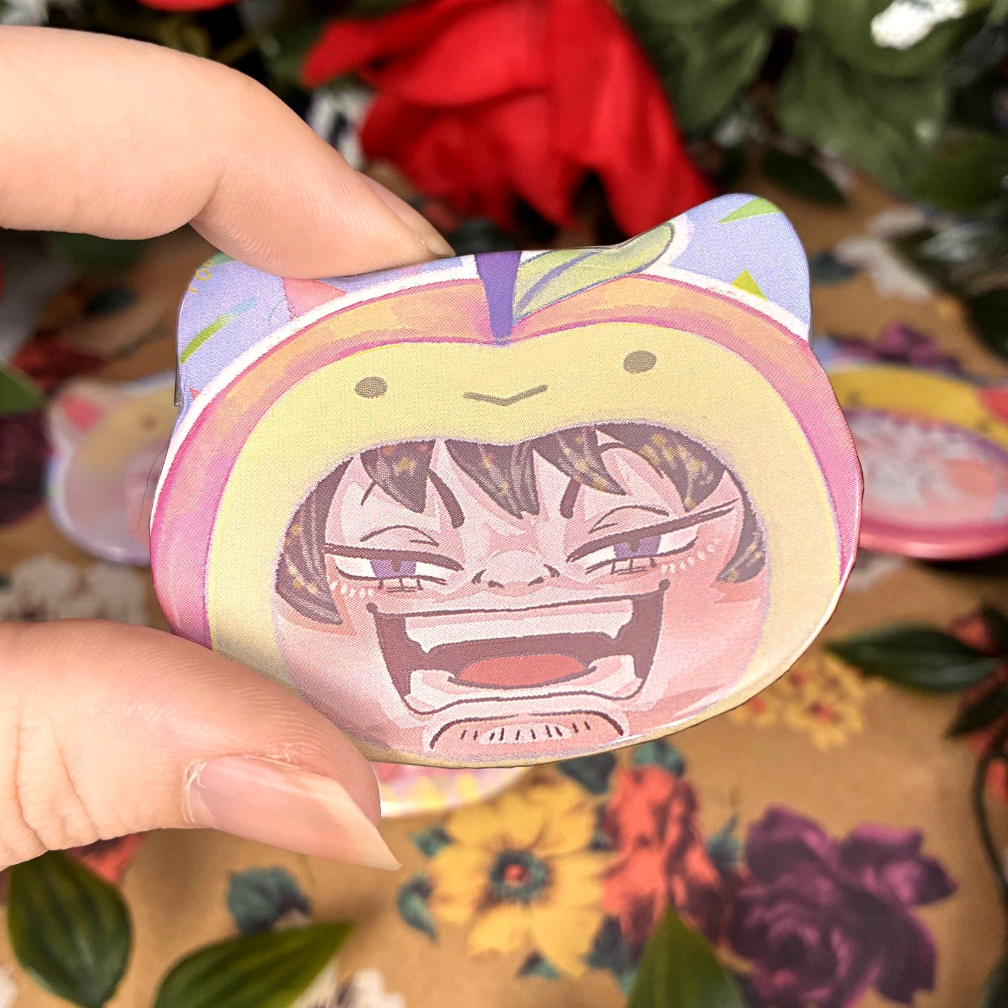 Deep & Spacey Loverboys "Pretty Boys" Cat Shaped Buttons!