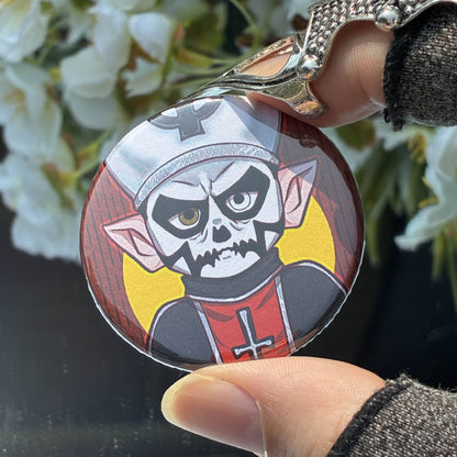 Satanic Senior Citizens Round Buttons!