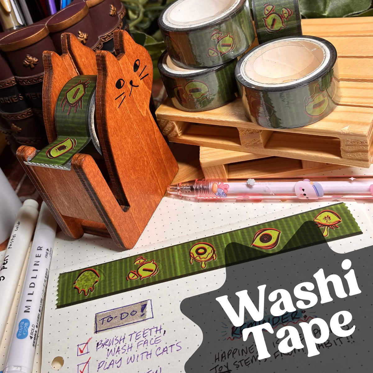 Green Eyes Washi Tape!