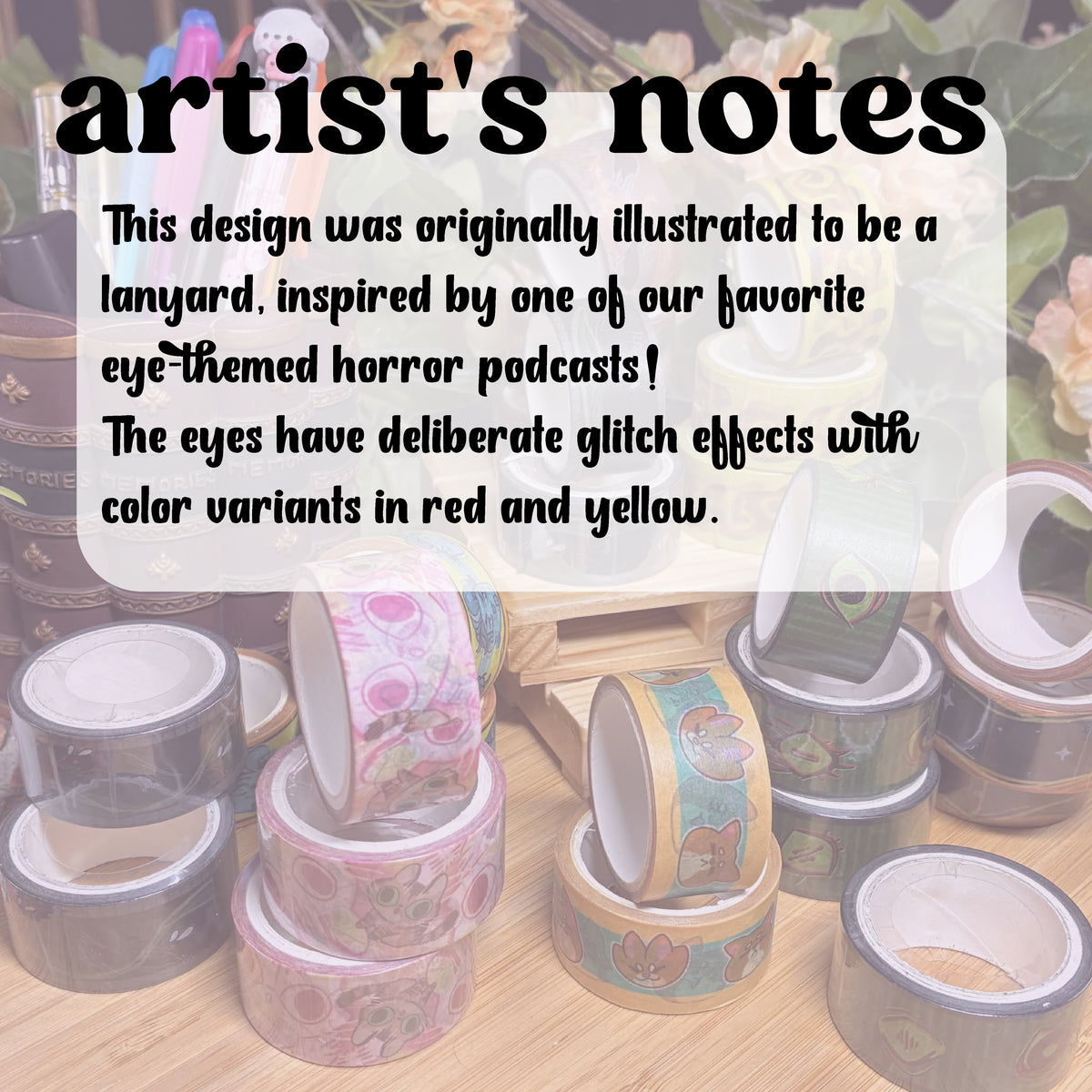 Green Eyes Washi Tape!