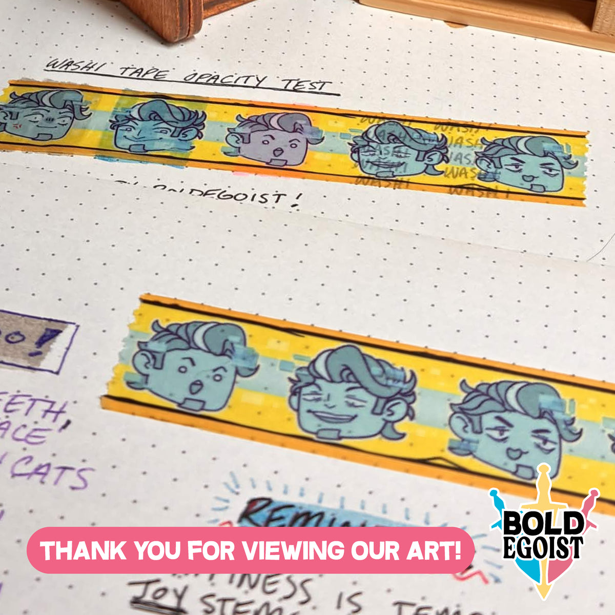 Edgylands Jerk Washi Tape!