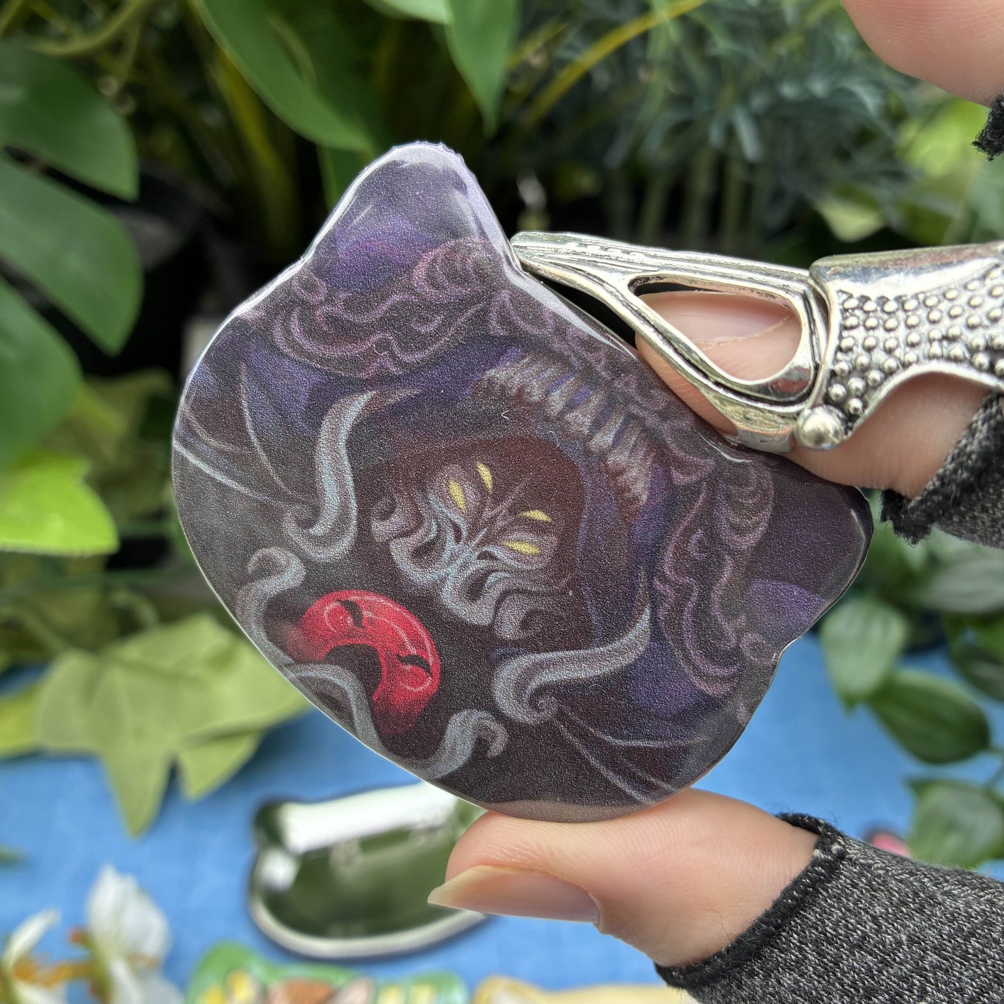 Fourteen Fantasy Cat-Shaped Buttons