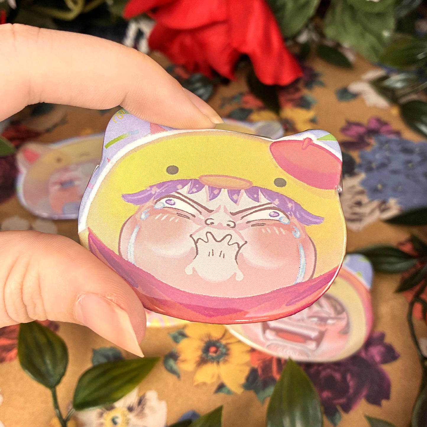 Deep & Spacey Loverboys "Pretty Boys" Cat Shaped Buttons!