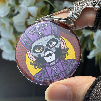 Satanic Senior Citizens Round Buttons!