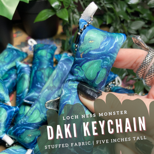 Loch Ness Monster Daki Keychain!