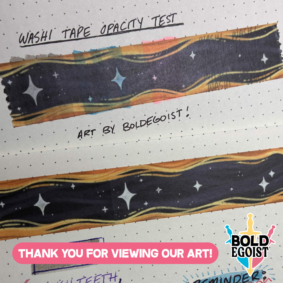 Night Sky Washi Tape!