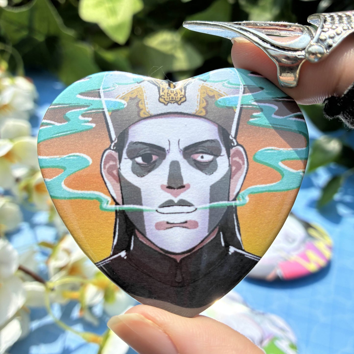 Papa Heart Buttons!