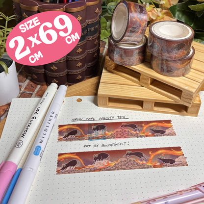 Skeletal Rats Washi Tape!