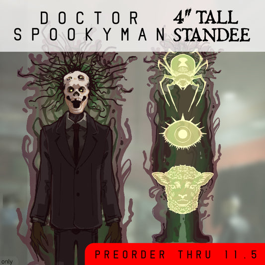 [PREORDER] Doctor Spookyman Standee!